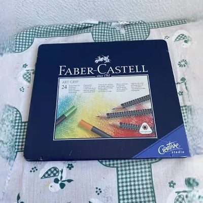 Boite 24 crayons Faber-Castell Colour Grip — Occasion