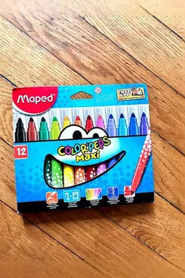 Boite 12 feutres Maped Color'Peps — Occasion